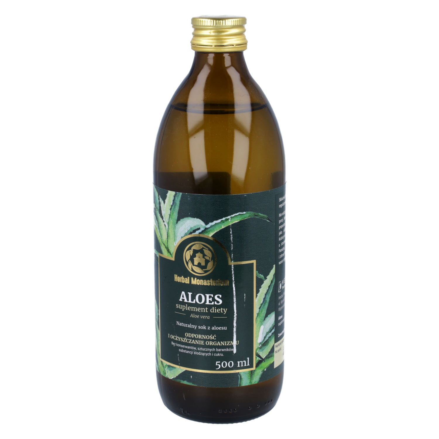 Herbal monasterium sok z aloesu, 500 ml