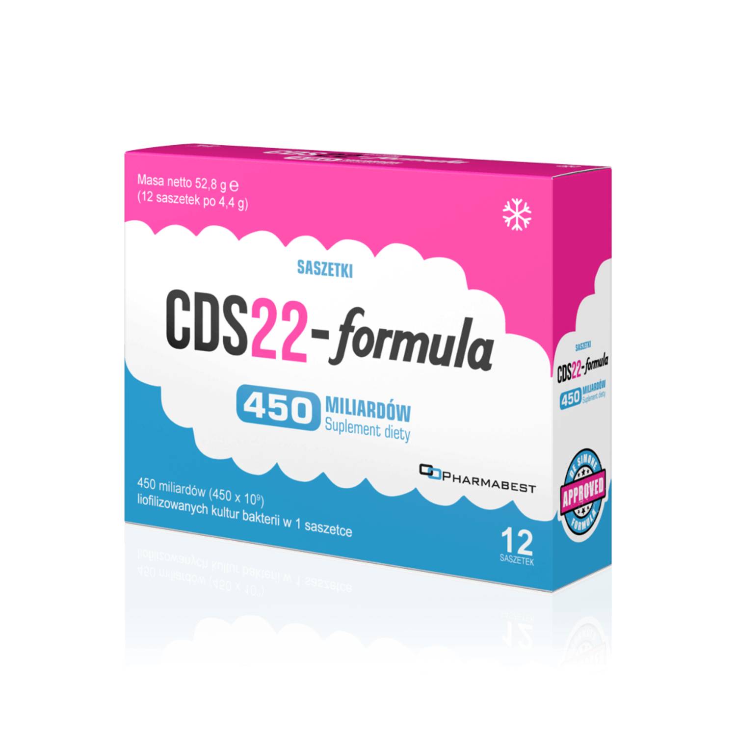 Cds22-formula 450 mld, 12 saszetek (dawniej vivomixx) (tylko odbiór osobisty!)