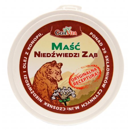 Gorvita - maść niedźwiedzi ząb, ból mięśni i stawów, 200 ml