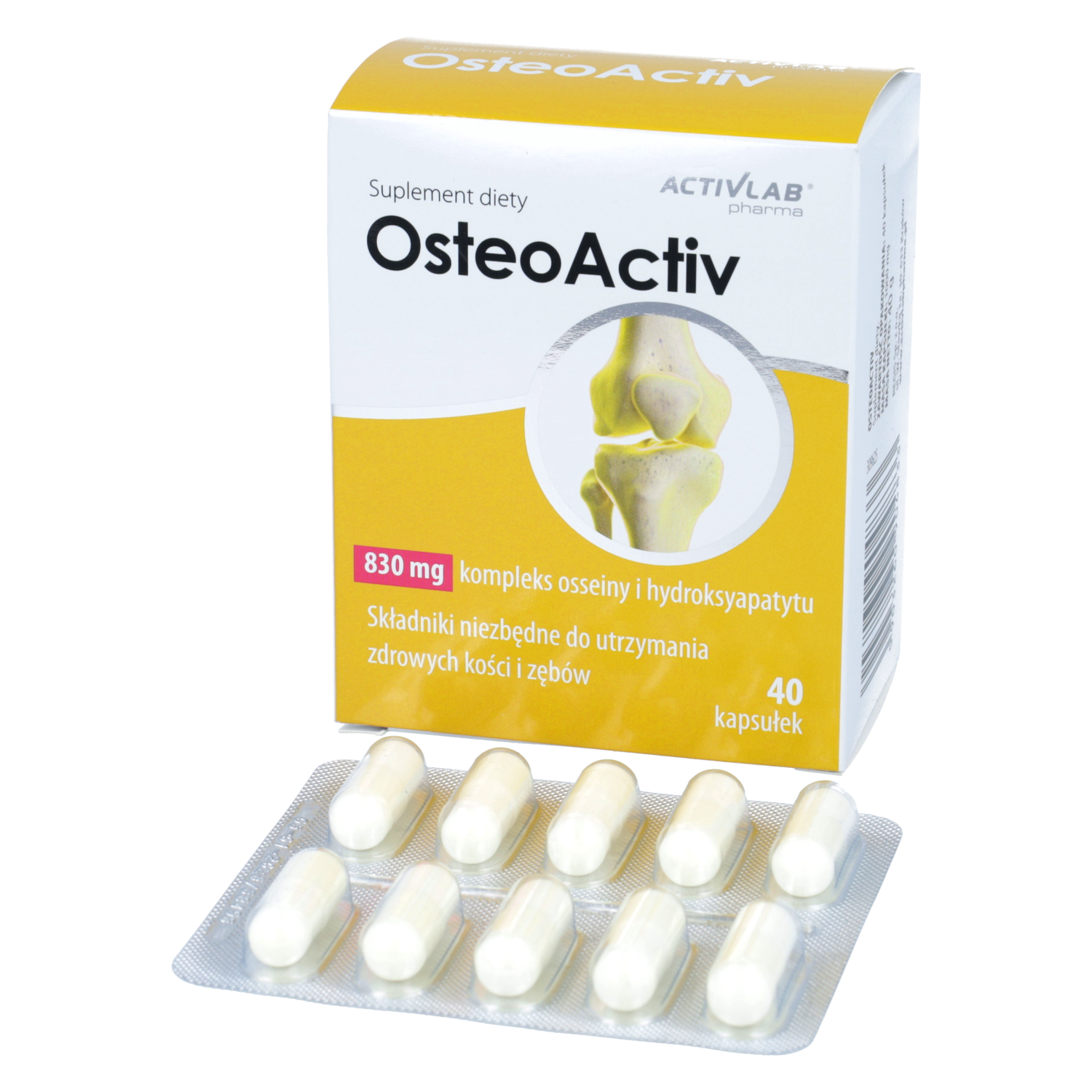 Activlab osteoactiv, 40 kapsułek