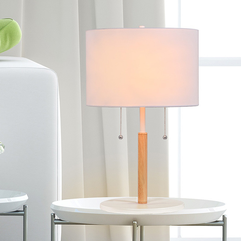 Light Prestige Fogo lampa stołowa 2x15 W biała LP03042TWH