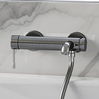 Grohe Essence bateria prysznicowa ścienna Brushed Hard Graphite 33636AL1 - Wysyłka w 24h