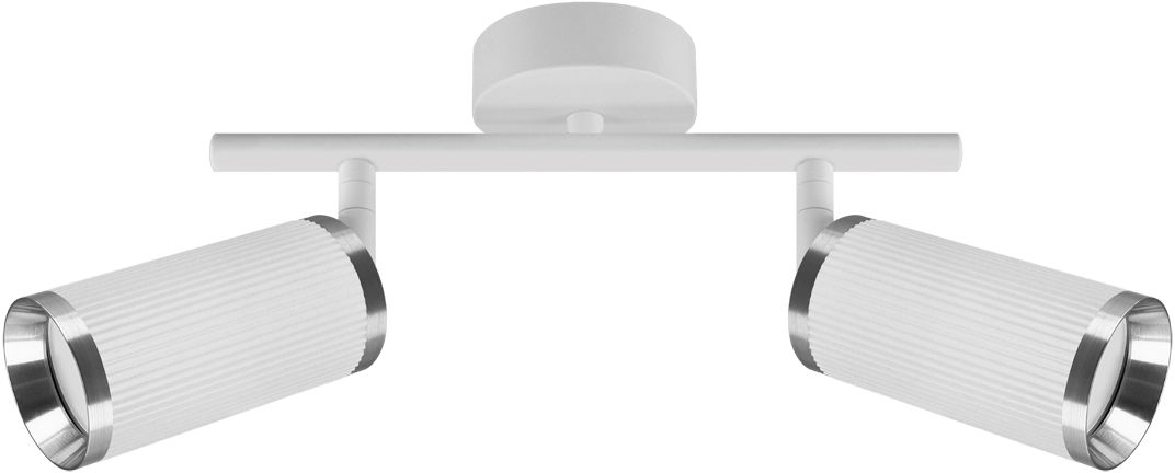 Strühm Frida lampa podsufitowa 2x35 W biała/chrom 04200