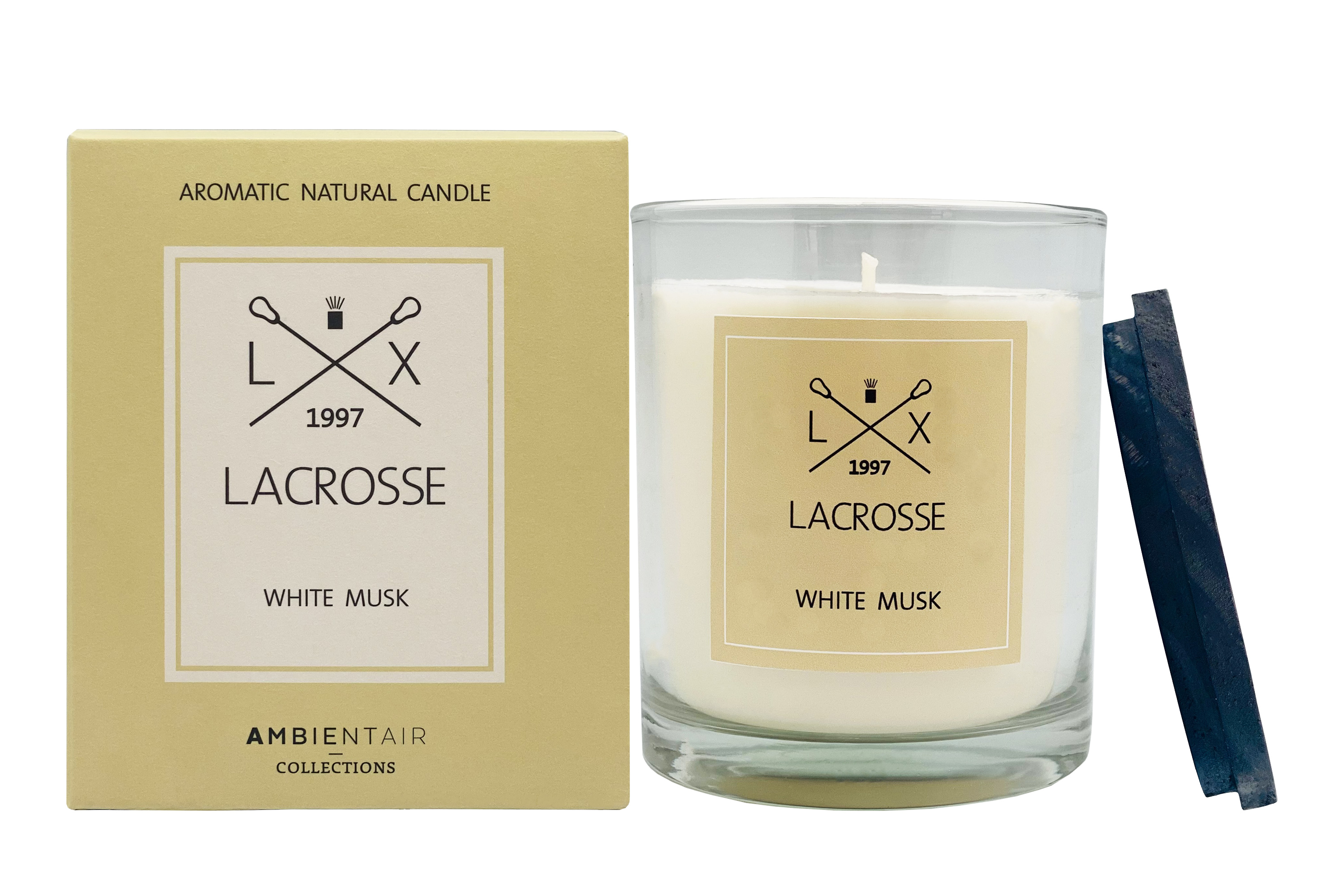 Lacrosse White Musk świeca zapachowa roślinna 60 h ZVV060MBLC - Wysyłka w 24h