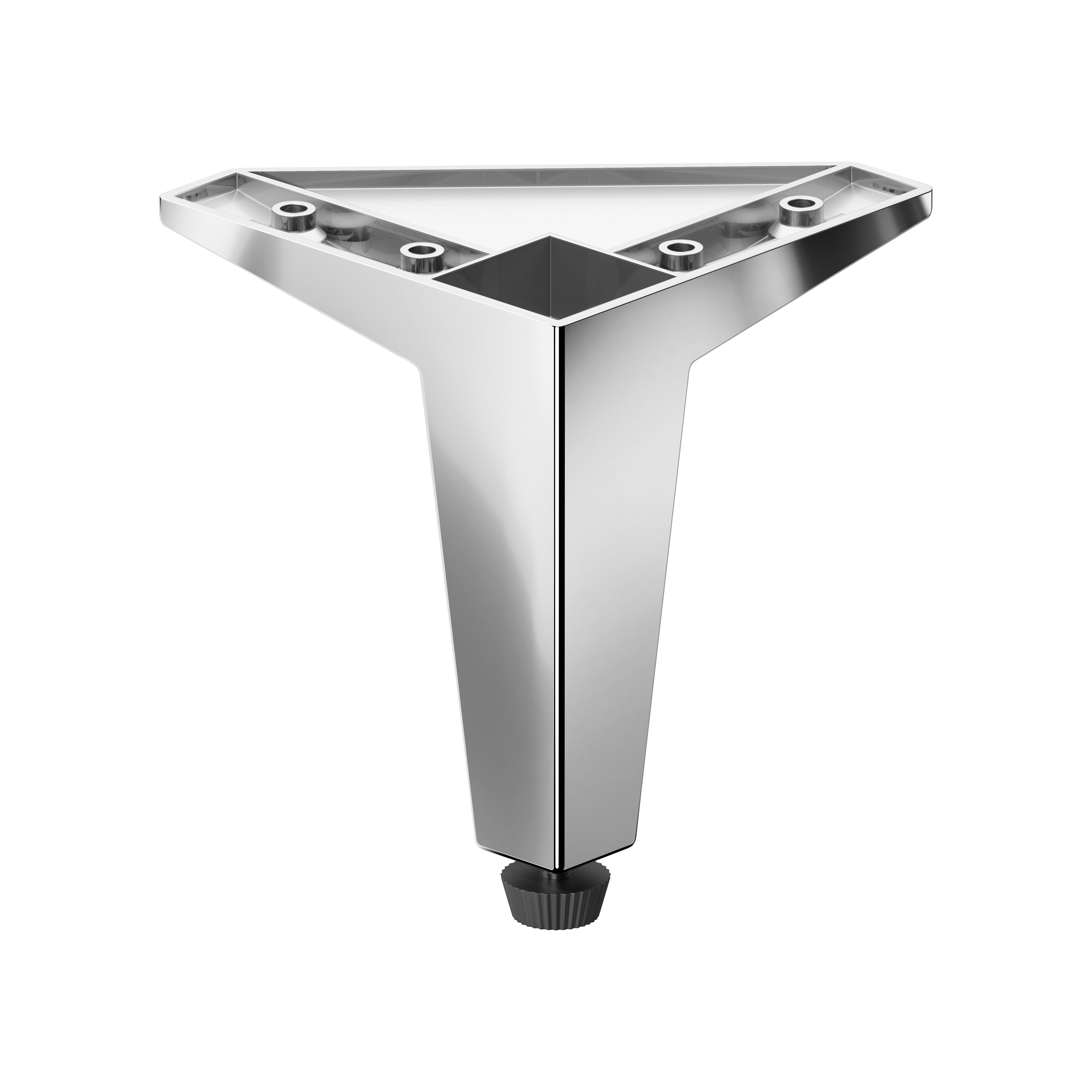 Cersanit Ovida noga meblowa chrom 1 szt S1061-001