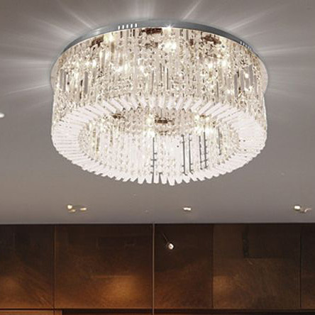 Candellux Maranga plafon 10x10 W chrom-kryształowy 18-33338