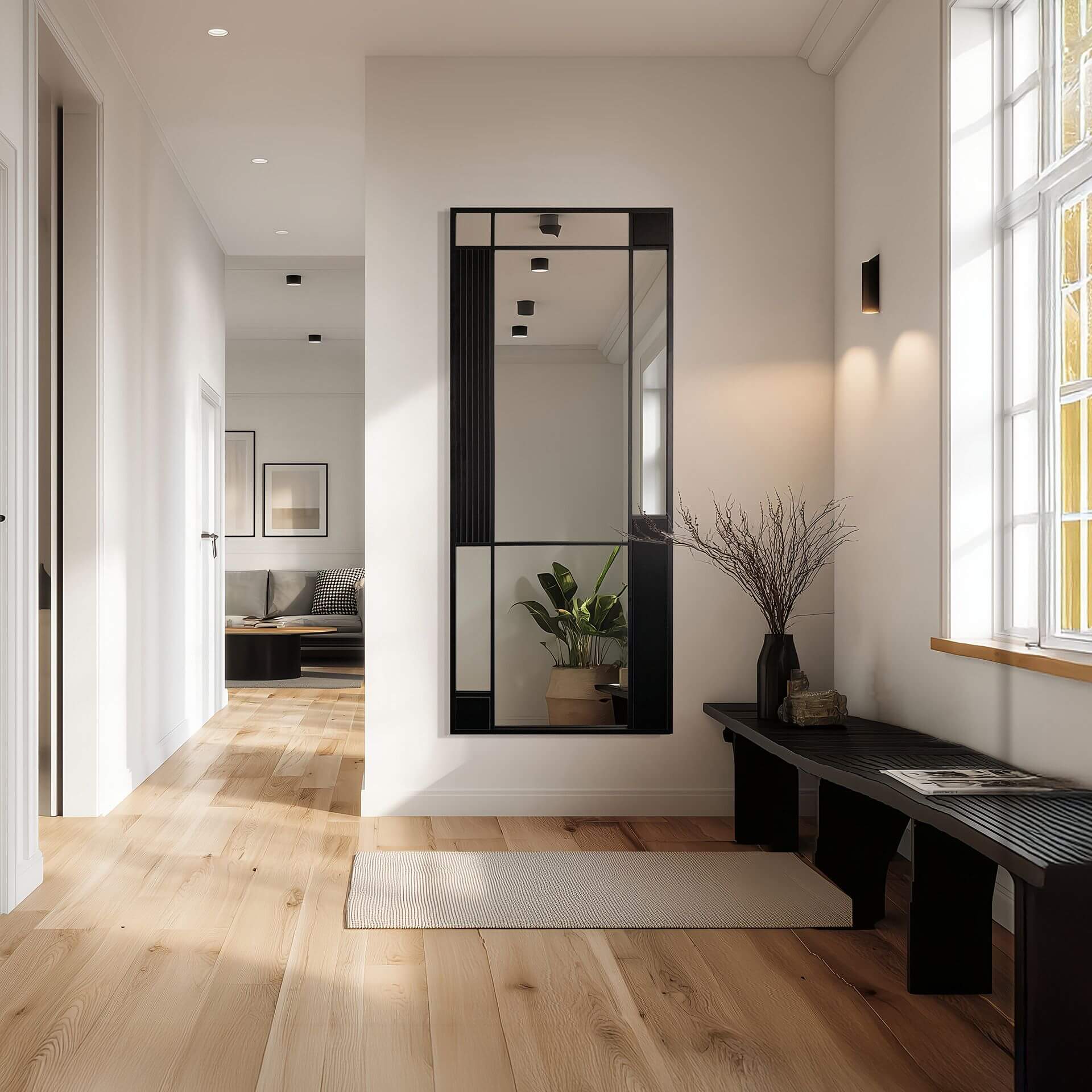 Styler Mono lustro 60x150 cm prostokątne LU-12482