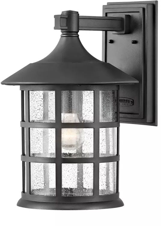Elstead Lighting Freeport kinkiet zewnętrzny 1x60 W czarny HK-FREEPORT2-L-TBK