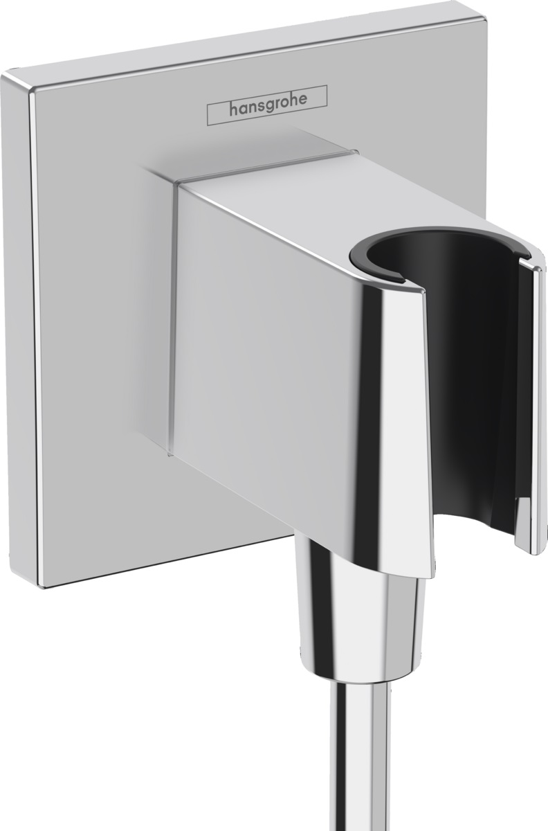 Hansgrohe FixFit E przyłącze kątowe z uchwytem prysznicowym chrom 26889000 - Wysyłka w 24h