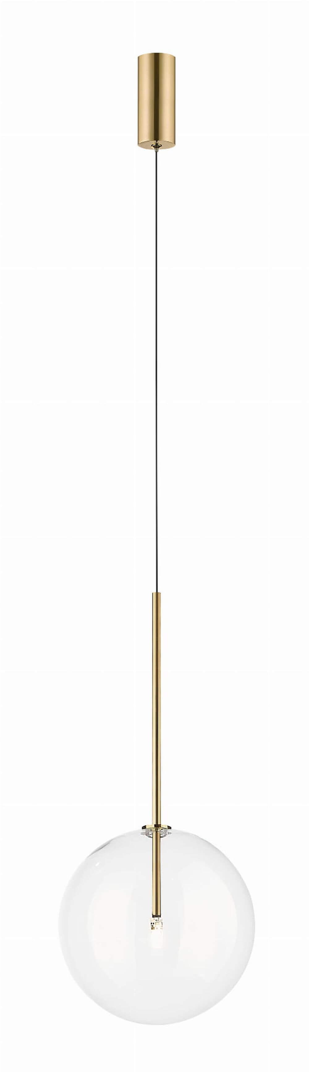 Zuma Line Milan lampa wisząca 1x2 W złota P0606-01B-2GAC