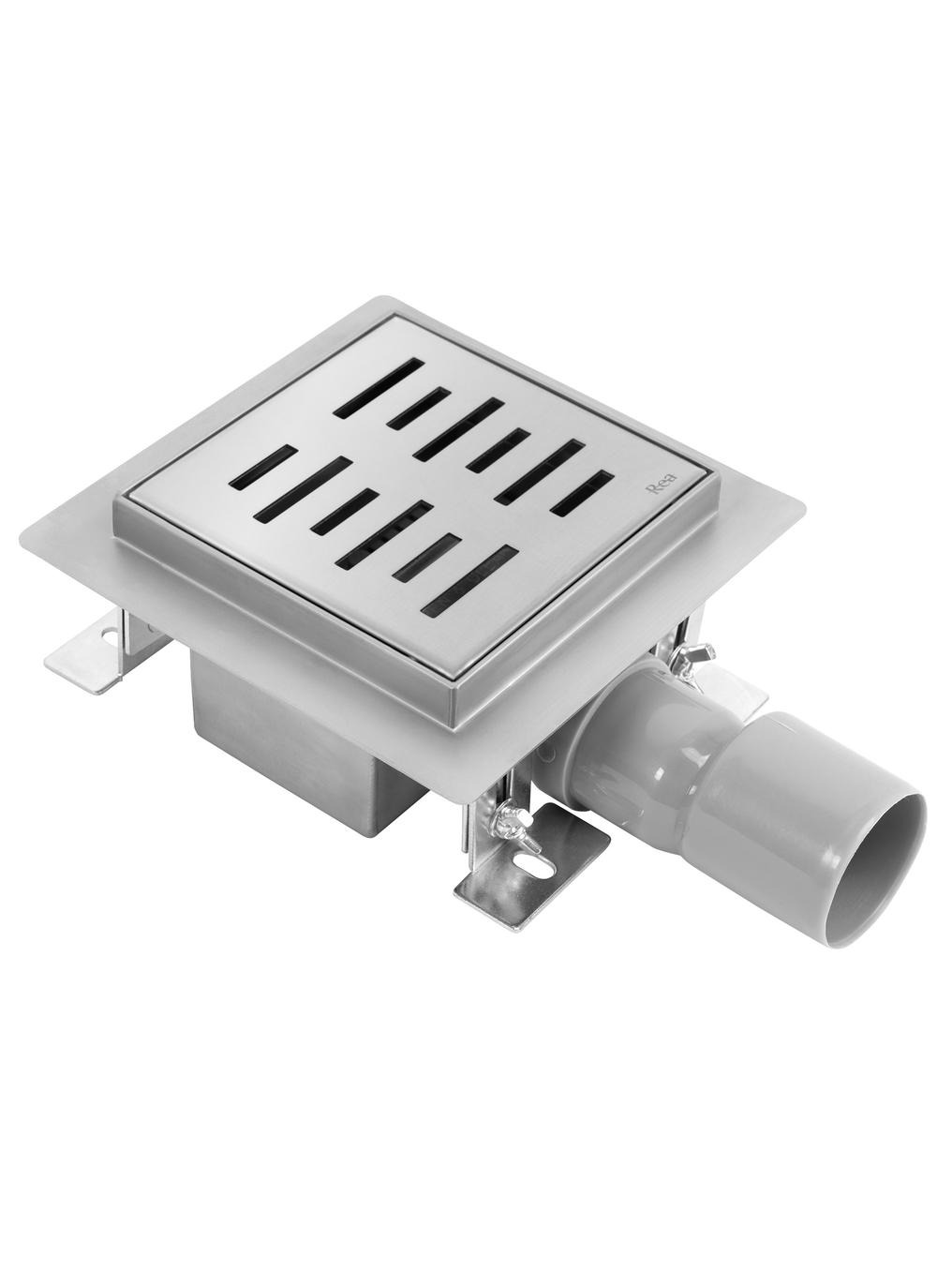Rea Line odpływ punktowy 12 cm stal REA-G6204