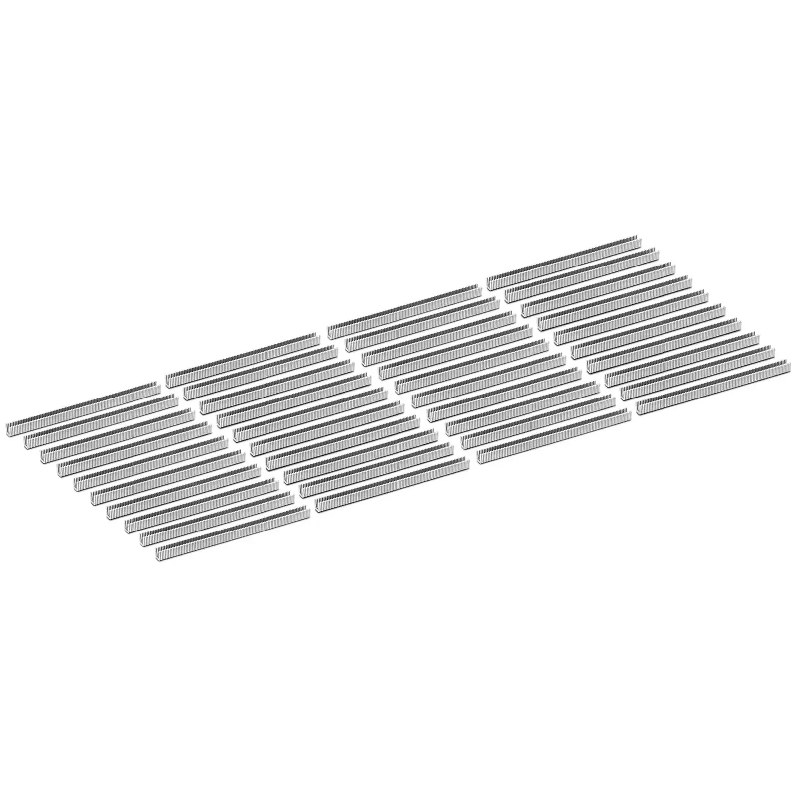 Klipsy aluminiowe 11x11,5mm 4000 szt do klipsownicy ręcznej | 10012493