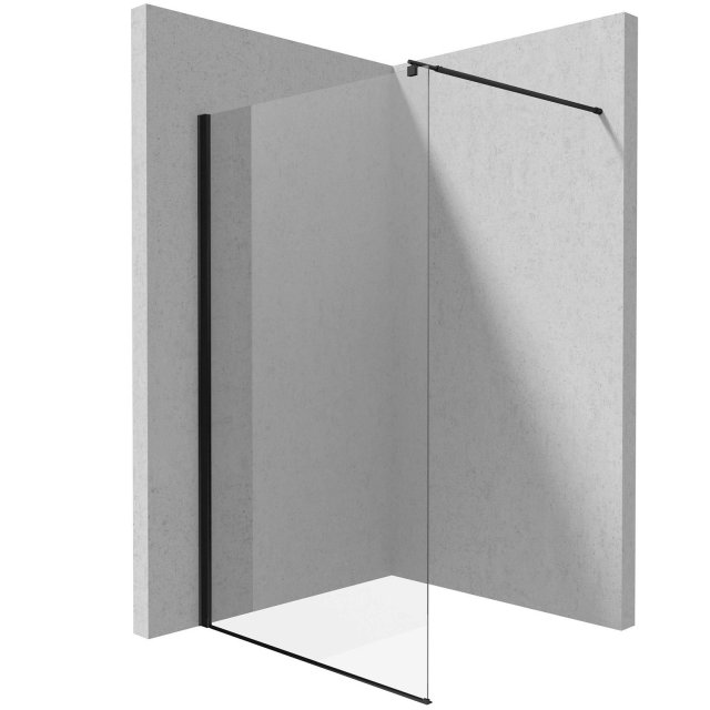 DEANTE Ścianka prysznicowa / walk-in systemu KERRIA PLUS 120 cm nero