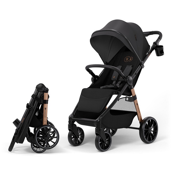 Kinderkraft Grande 2 - wózek spacerowy-Czarny