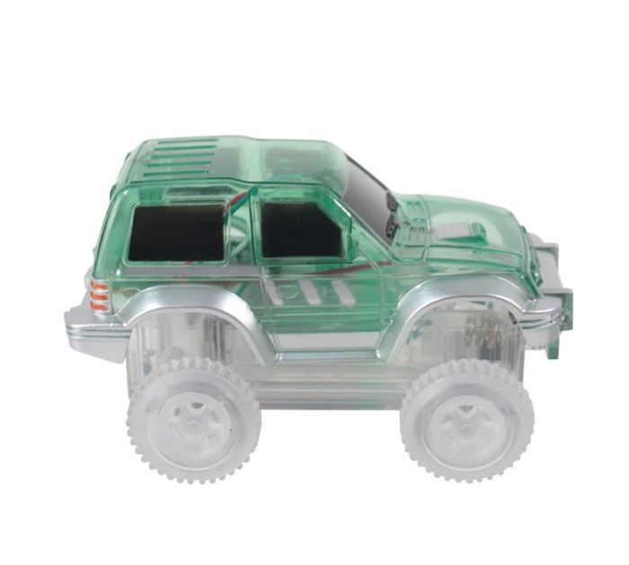 Cleverclixx Race Track Car-Green