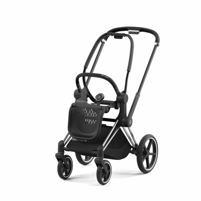 Cybex Stelaż do wózka Priam 4.0 - rama w zestawie ze stelażem siedziska Chrome z czarną rączką