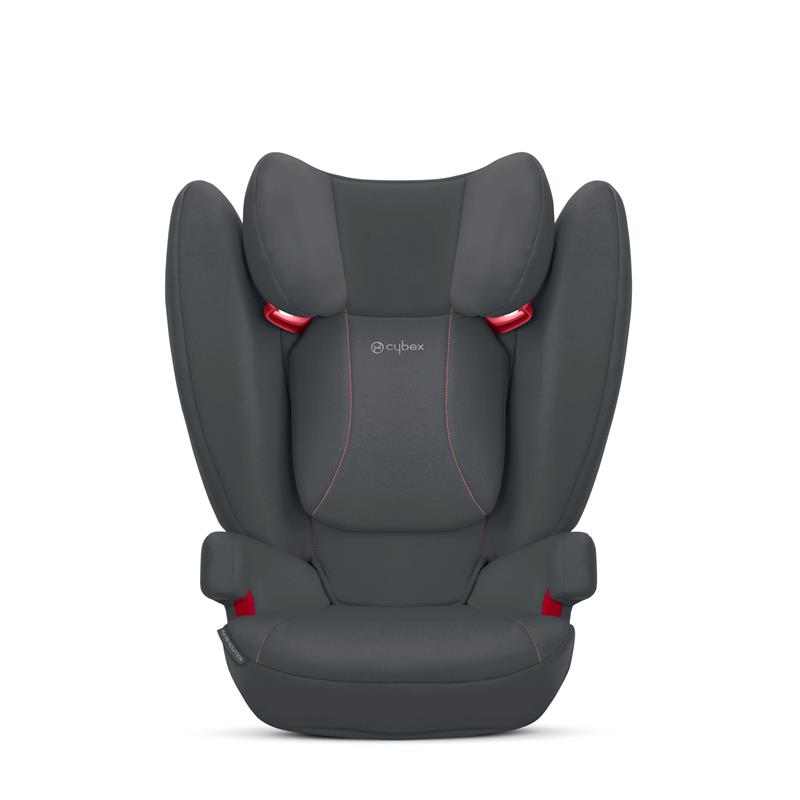 Cybex Solution B2-Fix - fotelik samochodowy dla dzieci o wzroście od 100 do 150 cm-Steel Grey
