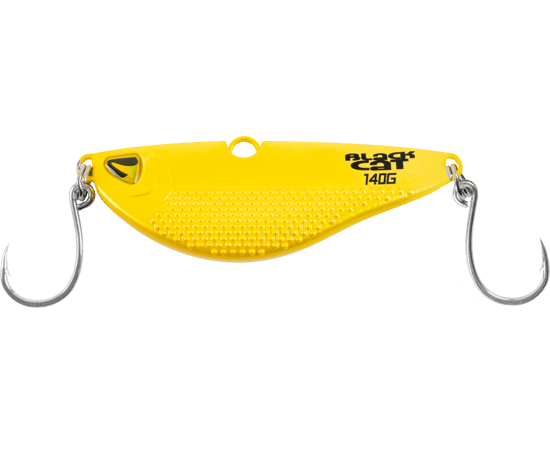 Black Cat Cykada Heavy Vibe V Lure Yellow 80g