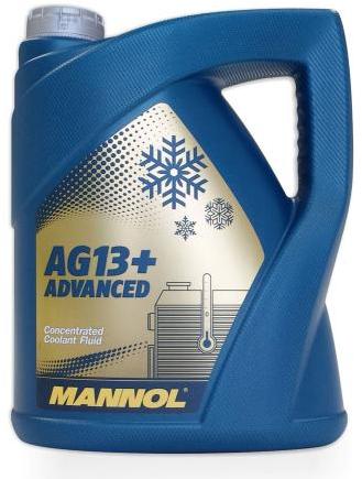 MANNOL AG13+ ŻÓŁTY KONCENTRAT DO CHŁODNIC 5L - Petrostar