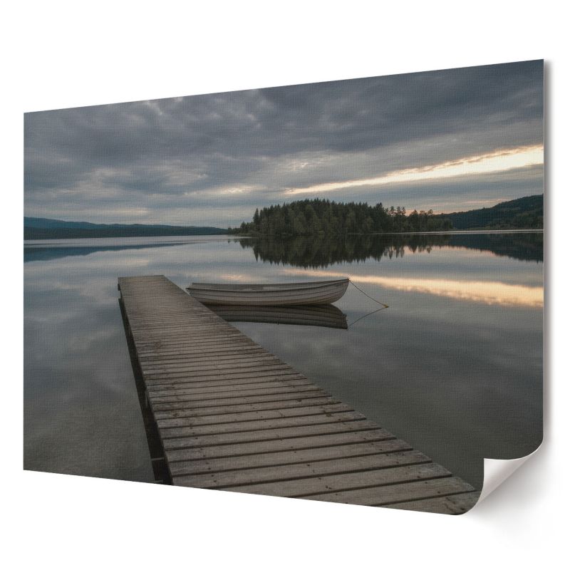 Plakat canvas Wallfluent Format A2 Jezioro spokój Artysta Noema 1 szt.