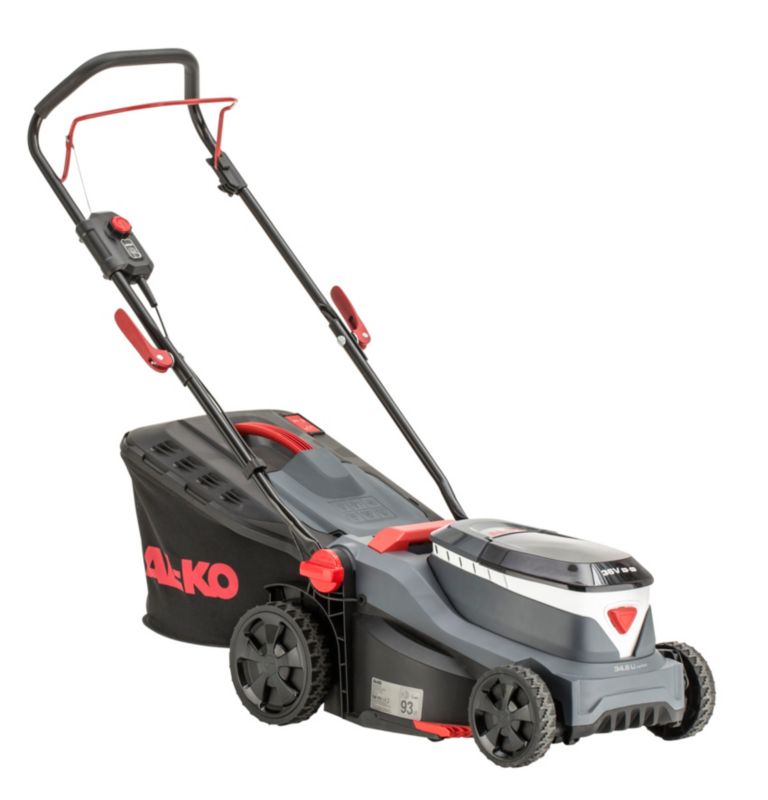 Kosiarka akumulatorowa AL-KO 34.6 Li Comfort szerokość 34 cm z akumulatorami i ładowarką 1 kpl.