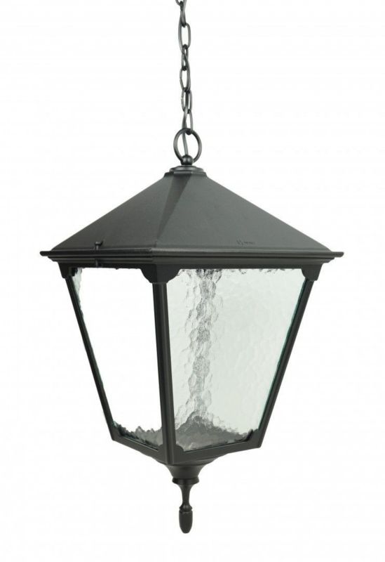 Lampa sufitowa zewnętrzna SU-MA Retro czarna 1 x E27 x 100W IP43 wym: 97 x 32 x 32 cm - 1 szt.