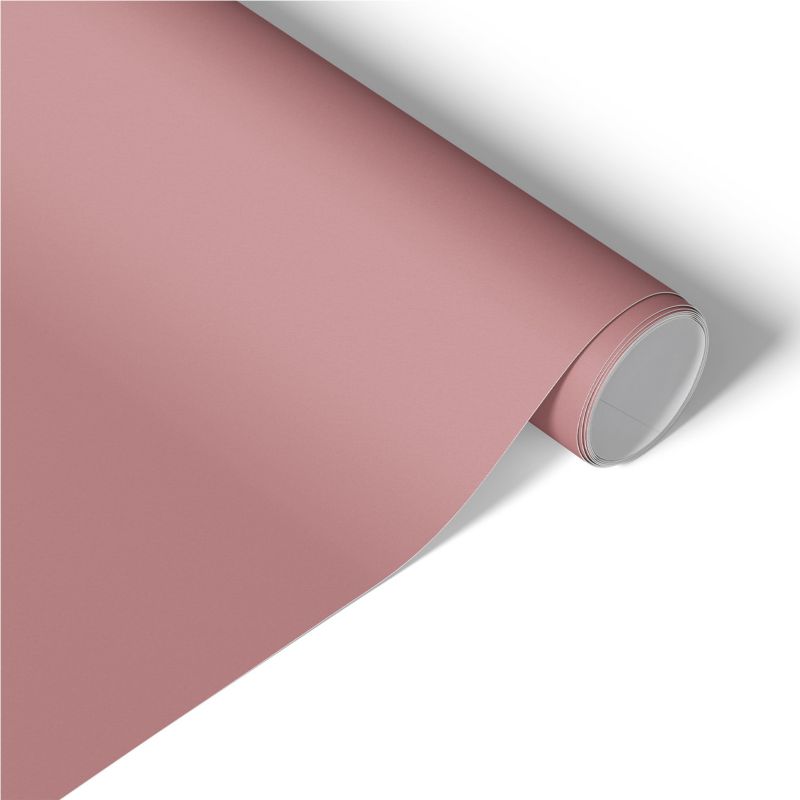 Okleina na Meble Tulup 75x150 cm Pastelowy zgaszony róż Ekspresowa Metamorfoza Frontów i Szaf 1 rol.
