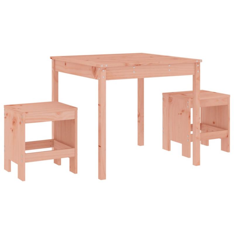 Zestaw mebli ogrodowych bistro WaszeMeble drewno brązowy WM-3157708 1 kpl