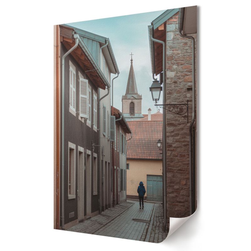 Plakat Wallfluent Format A2 Miejska scena Artysta Zeus 1 szt.