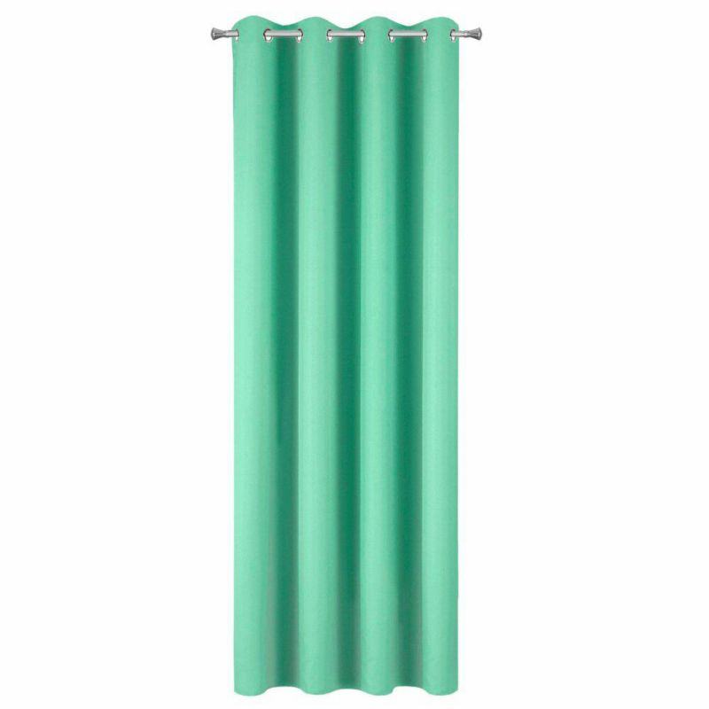 Zasłona ADORE Eurofirany 140 x 250 cm miętowa gładka matowa 1 szt.