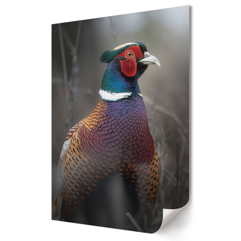 Plakat Wallfluent Format A1 Kolorowy bażant Artysta Nyra 1 szt.