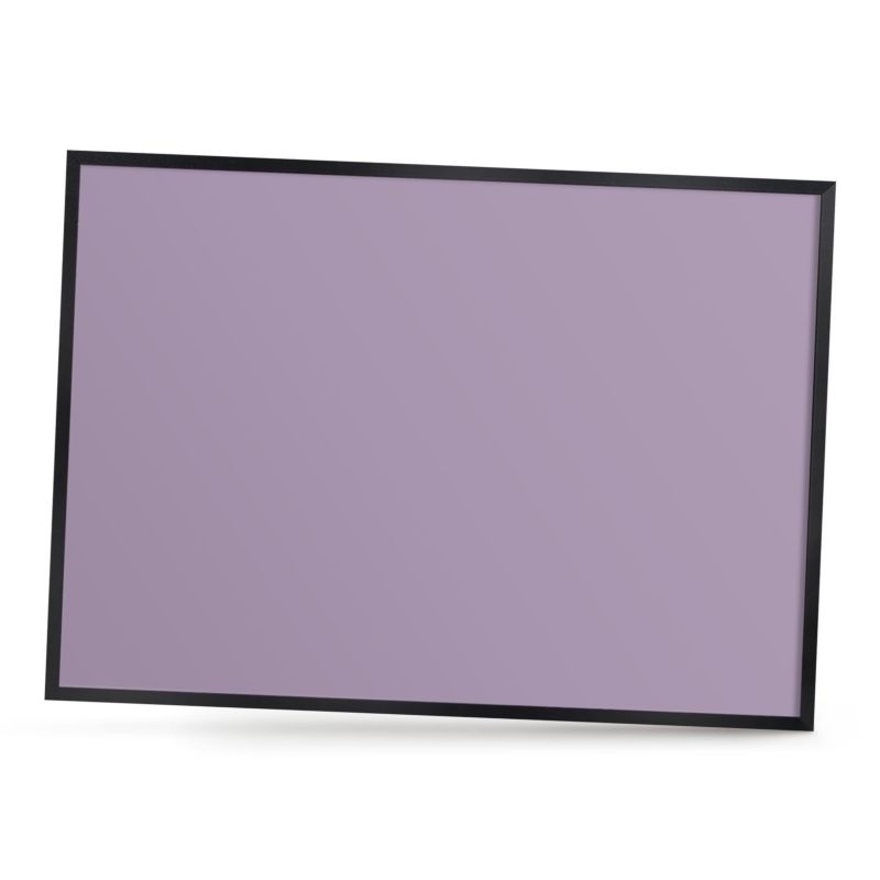 Ozdobna tablica na magnesy ArtPrintCave 70x50 Liliowy fiolet w czarnej ramie 1szt