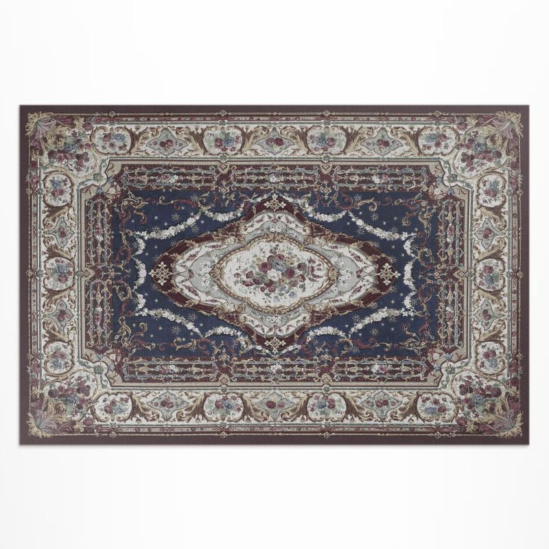 Balkonowy Dywan Winylowy UV Wallfluent 150x225 cm Antyczny wzór ornamentalny w starym stylu 1 szt.