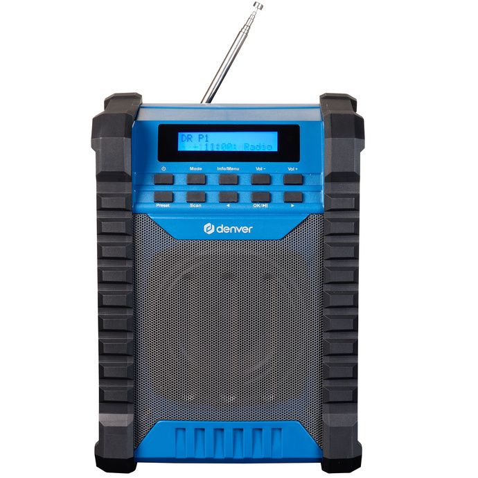 Radio havy duty Denver WRD-60 FM i Bluetooth, IP54 - 1 szt.