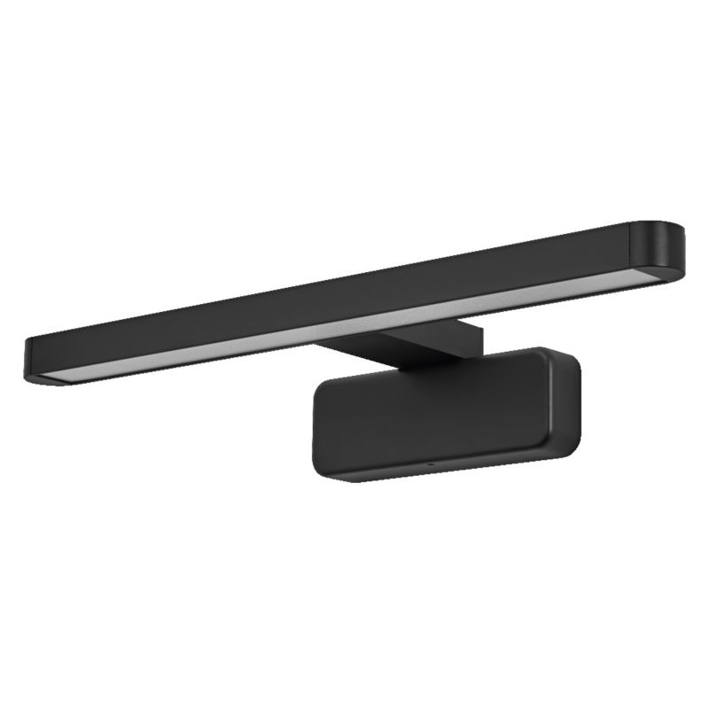 Kinkiet Łazienkowy Osram Orbis nad Lustro LED 7W 300lm CCT Czarny IP44 IK08 1 szt.