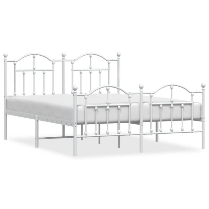 Łóżko metalowe WaszeMeble 140x200 cm biała WM-353507 1 szt.