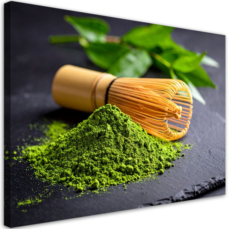 Obraz do kuchni jadalni restauracji Feeby Matcha Herbata 90x60cm 1szt