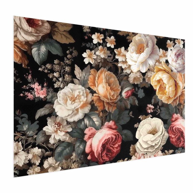 Plakat Artgeist Kolorowe kwiaty 90x60 cm bez ramy 1 szt