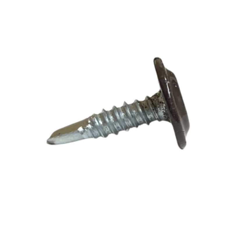 Wkręty samowiercące Etanco 4,2x19 do blachy podkładkowe RAL8019 GM-B250szt.