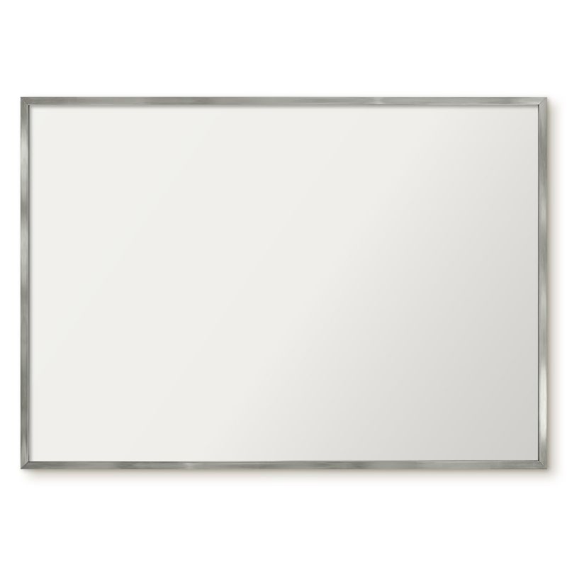 Tablica Magnetyczna Dekoracyjna Tulup 100x70 cm Jasny kamienny 1 - Srebrna rama Do salonu, sypialni 1 szt.