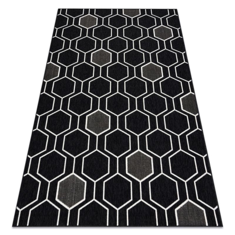 Dywan zewnętrzny Spring RugsX 120x170 cm czarny B1240 1 szt.