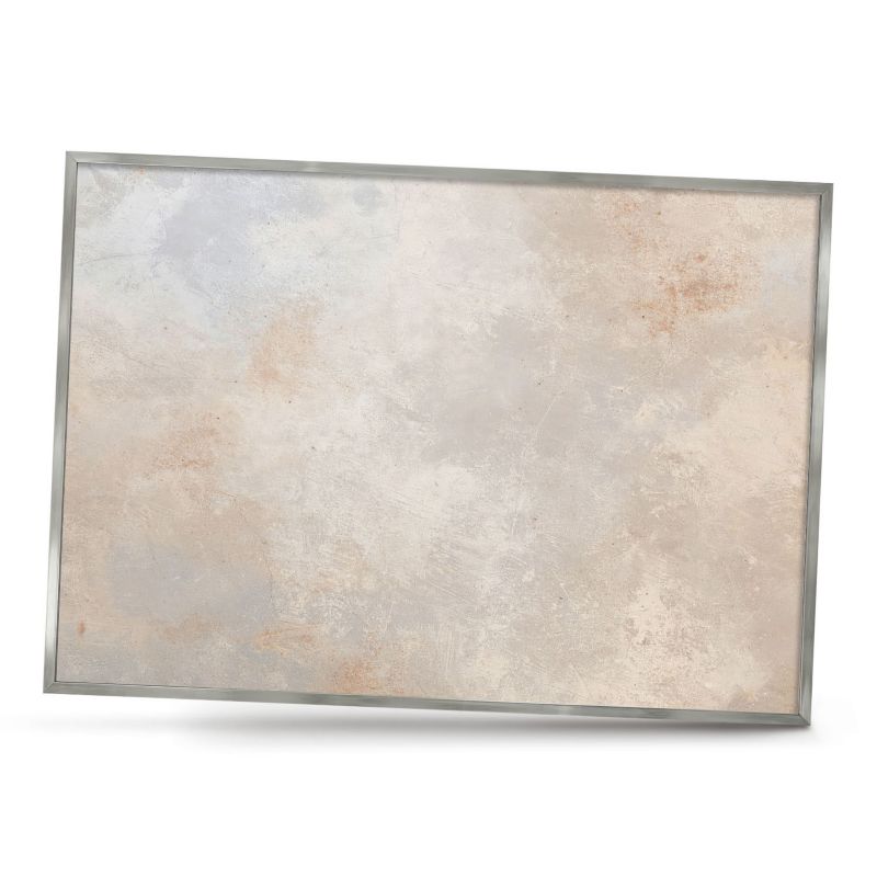 Tablica magnetyczna do salonu ArtPrintCave 100x70 Neutralne tło w srebrnej ramie 1szt