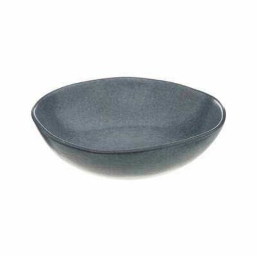 Talerz głęboki obiadowy Spring 19 cm 5FIVE SIMPLY SMART niebieski ceramiczny do zupy do kuchni zmywarka 1 szt.