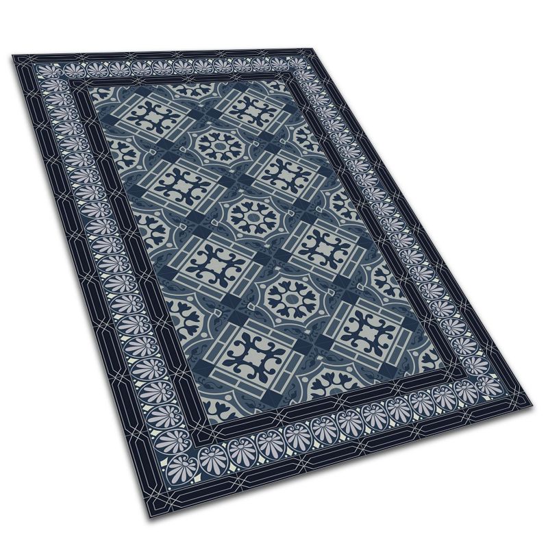 Dywan Ogrodowy Tulup 120x180 cm Wodoodporny, Lekki Granatowa talavera 1 szt.