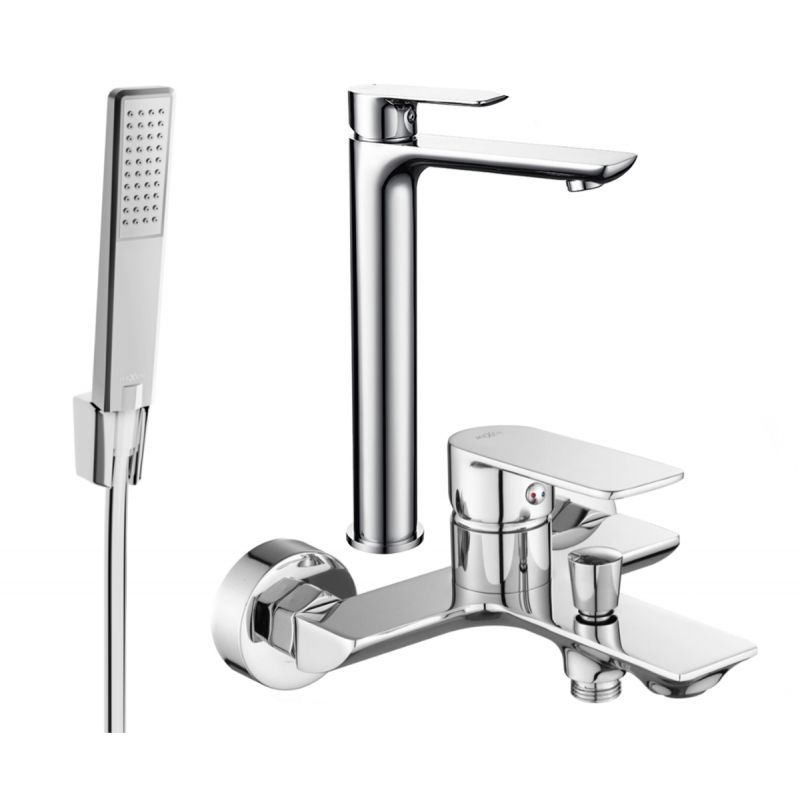 Zestaw wannowy Mexen Alfa chrom 745713R72-00 1 szt.