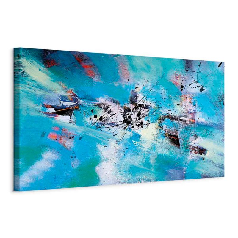 Obraz Artgeist Zabawa na śniegu 90 x 30 cm flizelina 1 szt