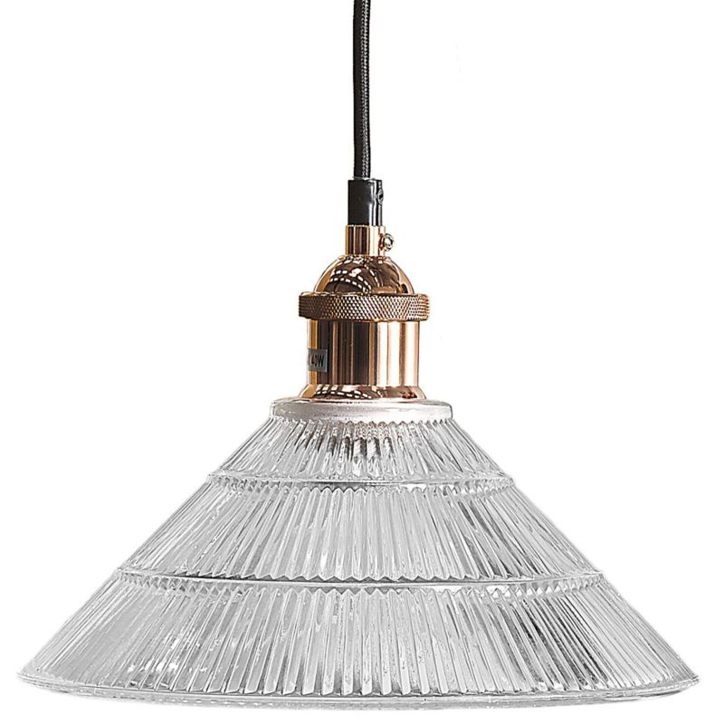 Lampa wisząca Curone Szkło Miedziany 1 szt.