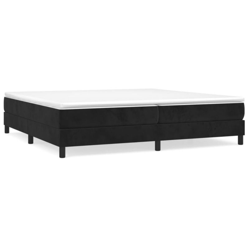 Łóżko tapicerowane WaszeMeble 200x200 cm czarna WM-3120792 1 szt.