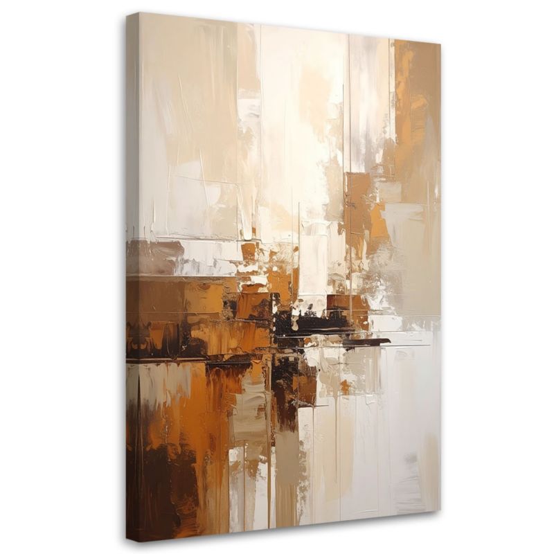 Obraz na płótnie Feeby Abstrakcja, pionowy, akcent na ścianę, wzór 62208, 70x100 cm, 1 szt.