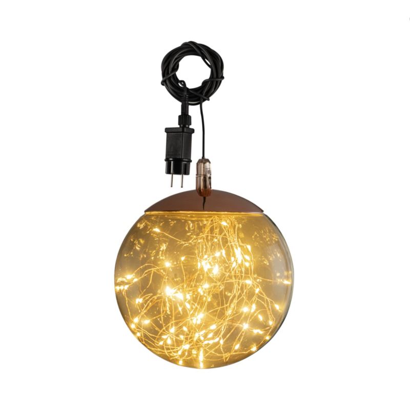Oprawa ogrodowa LED LL LORITH 18 66718 LightLogic kula wisząca taras IP 44 1 szt.